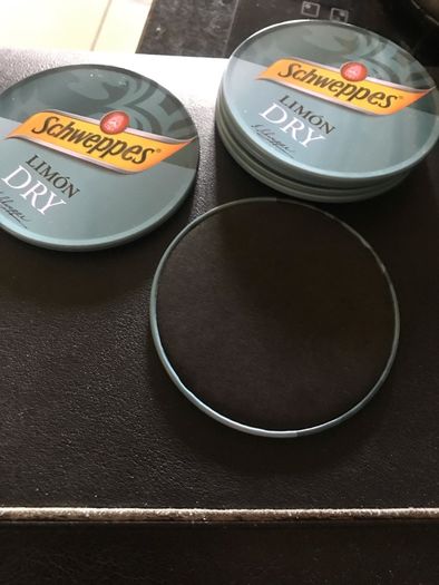 Schweppes Metal Coaster Set (6)