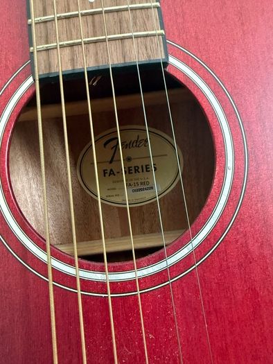Fender acoustic guitar