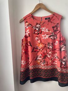 Wallis ladies sleeveless top lined size 14 new