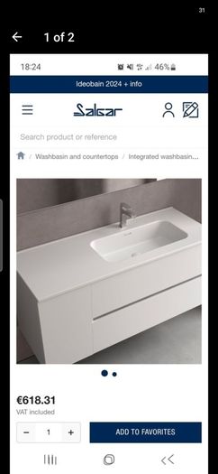 elegant bespoke sink