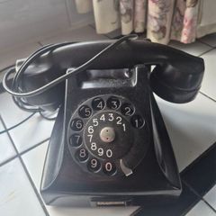 Vintage Ericsson Bakelite Rotary  Desk telephone