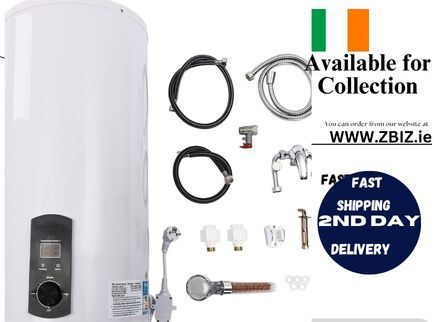 50L/60L/80L/100L/120L Electric Storage Hot Water Heater  Instantaneous Water Boiler with LED Screen