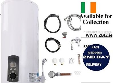 50L/60L/80L/100L/120L Electric Storage Hot Water Heater  Instantaneous Water Boiler with LED Screen