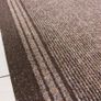 Brown Rubber Backed Very Long Hallway Hall Runner Narrow Rugs Custom Length - Sold and Priced Per Foot Image 3