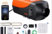 Bluetooth App Control Diesel Air Heater, 12V 5-8KW Diesel Heater with Automatic Altitude Adjustment, Remote Control and LCD, Diesel Parking Heater for RV Trailer Camper Van Boat