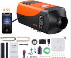 Bluetooth App Control Diesel Air Heater, 12V 5-8KW Diesel Heater with Automatic Altitude Adjustment, Remote Control and LCD, Diesel Parking Heater for RV Trailer Camper Van Boat