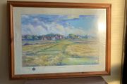 Limited edition print of Muirfield by Hugh Dodd.