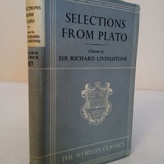 Plato: Selected Passages by Sir. R. W. Livingstone (HQ269)