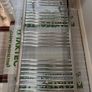 Large Chrome Heated Towel Radiator 60cm Wide Valves Included Image 4