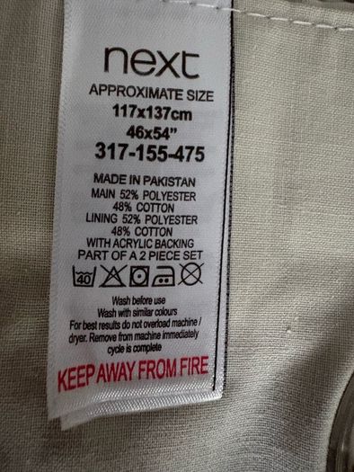Next blackout eyelet curtains
