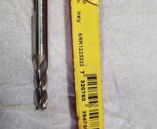 Dormer C247 5.00mm 4 Flute HSS-E-PM End Mill DIN 844 Shank 6mm Italy (New)