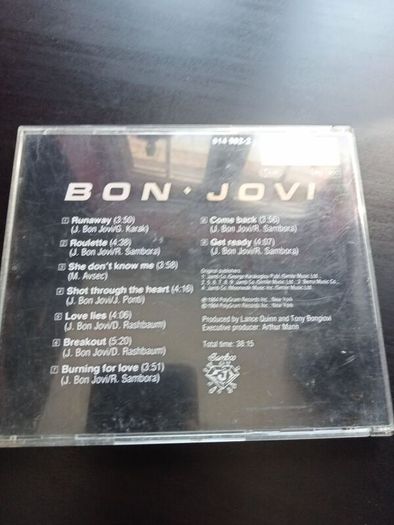 Bon Jovi - Bon Jovi CD 1984