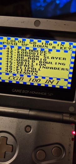 gameboy pokemon/zelda/Mario n more  multicart 100 in 1