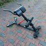 Hyperextension Roman Chair with Dip Station Image 4
