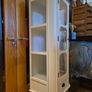 Beautiful white contemporary glass cabinet Image 2