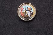 2005 Spanish 2 Euro Commemorative ( Don Quixote ) Coloured Coin