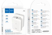 Hoco J96 Strider LED Indicator Mini Power Bank 5000 mAh White