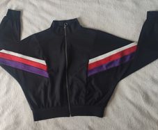 Bershka Retro Batwing Track Jacket - Size M