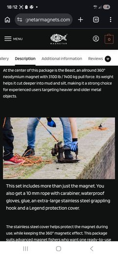 magnetar fishing magnet legend package complete setup