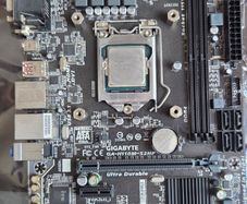 Gigabyte H110M motherboard Intel i5 6500 processor
