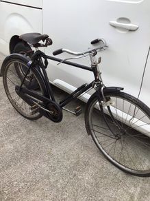 antique Raleigh bicycle