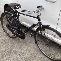antique Raleigh bicycle