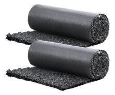 Rubber Mulch Roll for Landscaping 96 x 22in Rubber Mulch Mat Pathway