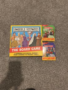 Horrible Histories Board Game & Card games