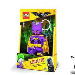 LEGO Super Heroes Batgirl Minifigure LED Key Light Key Chain Brand New Sealed Hard To Find