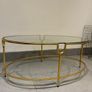 Gold coffee table Image 3