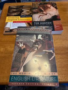 English Literature Books. Norton.