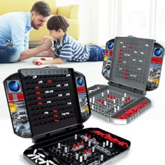 Children's Fun Battleship and Sea Ship Game Chess Simulation Land Military Strategy Naval Battle Chess Two Player Battle Toy