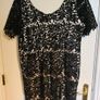 Jacques Vert Black Lace Dress UK20 Timeless Elegance for Special Occasions Image 7