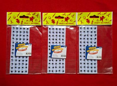Wiggly Eyes (3 Packs)