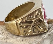 silver genuine diamond ring