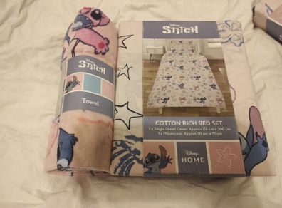 Lilo and Stitch Bed Set and Towel
