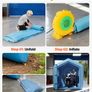 Inflatable Paint Booth, 3 x 2.5 x 2.5 m, Inflatable Spray Booth with 550W Powerful Blower and Air Filter System, Triangular Roof, for Painting Bicycle, Motorcycle, Automotive Sheet Metal Image 6