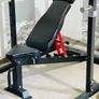 170kg Olympic Barbell Set Power Rack Sturdy Bench Image 4