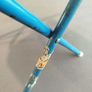 Vintage Retro School Desk, Folding Chair & Floor Easel Set - Image 10
