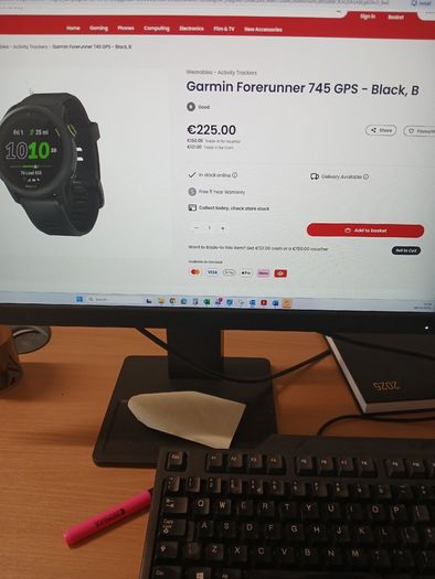 Garmin Forerunner 745 Black GPS