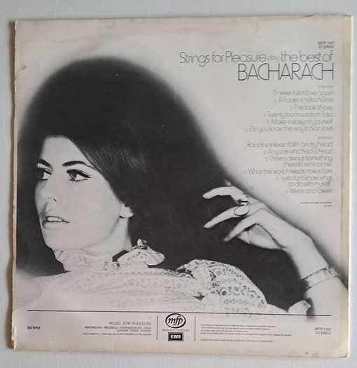 Strings For Pleasure - Play The Best Of Bacharach Vinyl