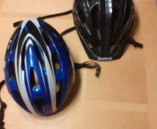 Bike helmets adults Reebok and Halfords