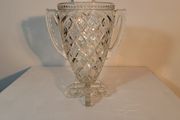 Vintage Trophy Style Glass Vase