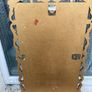 Vintage gold mirror free postage Image 3