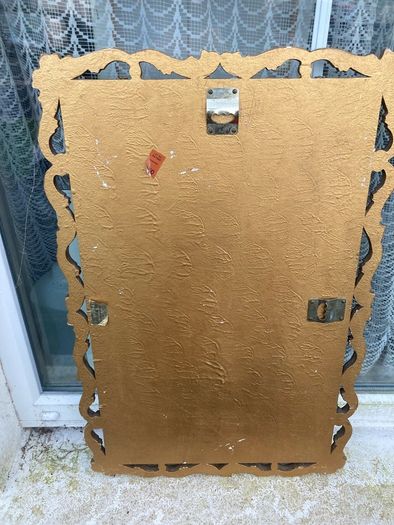 Vintage gold mirror free postage