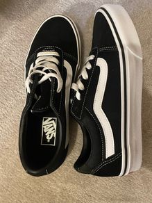 Vans Runners Black/White Canvas/Suede