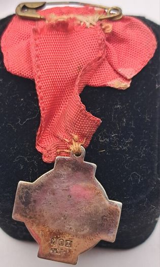 Vintage sterling silver medal