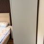 Large white wardrobe with mirrored sliding doors. Image 5