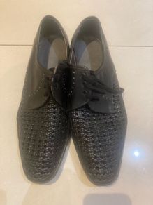 Mens Black Dress Shoes (Vintage Style)