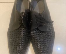 Mens Black Dress Shoes (Vintage Style)